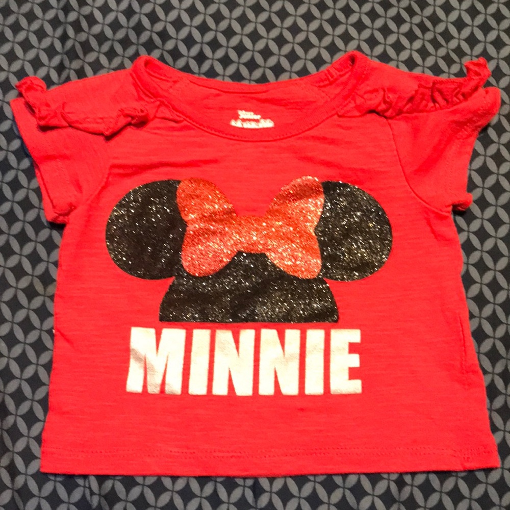 Disney junior Minnie Mouse 2t red Minnie shirt